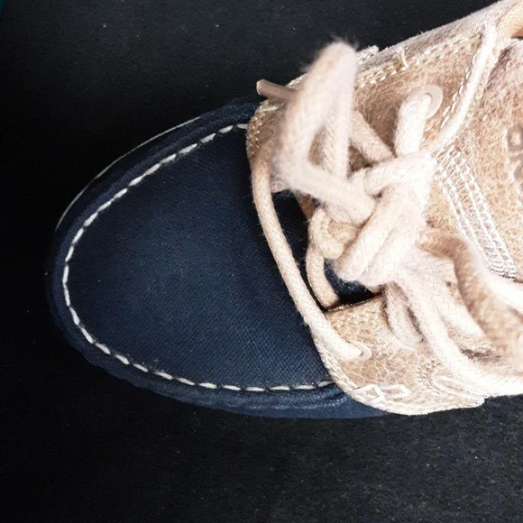 Skechers Navy and Tan Casual Shoes - Picture 7 of 8